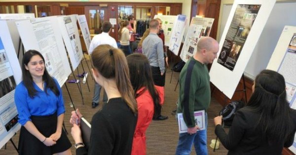 Undergraduates present their research findings at Harper's third annual Research Day