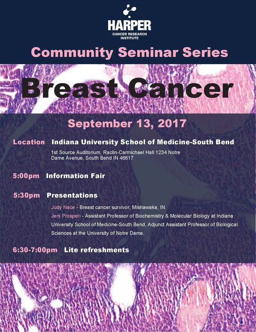 Breast Cancer Seminar Flyer 2017