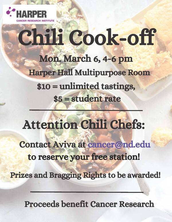Annual Chili Cookoff Flyer